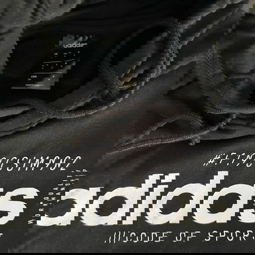 Adidas φούτερ μεταχειρισμένο, μέγεθος S, μαύρο