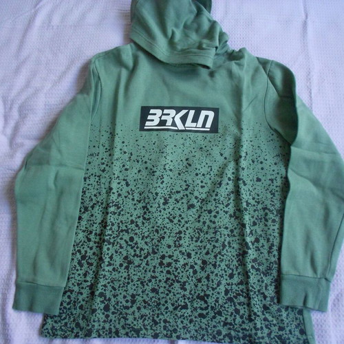 H&M Kids Hoodie Green Like New for Ages 12-14