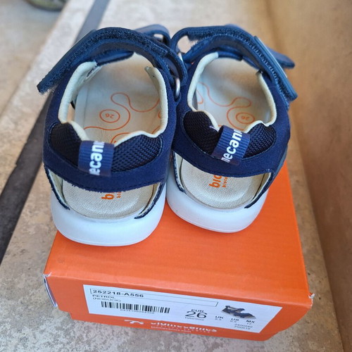 Biomecanics leather sandals like new, size 26, blue