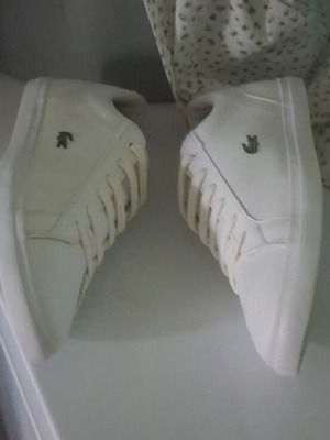Lacoste sneakers white, like new, size 39