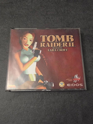 Tomb Raider I and II PC game used, Greek edition