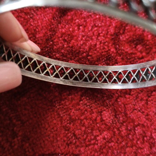 Silver bracelet 950 used, needs polishing