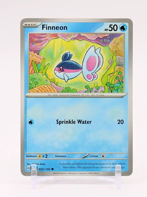 Finneon -035 Pokemon collectible card new
