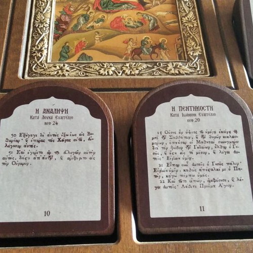 Multipanel Icon "The Way of Christ" like new, collectible