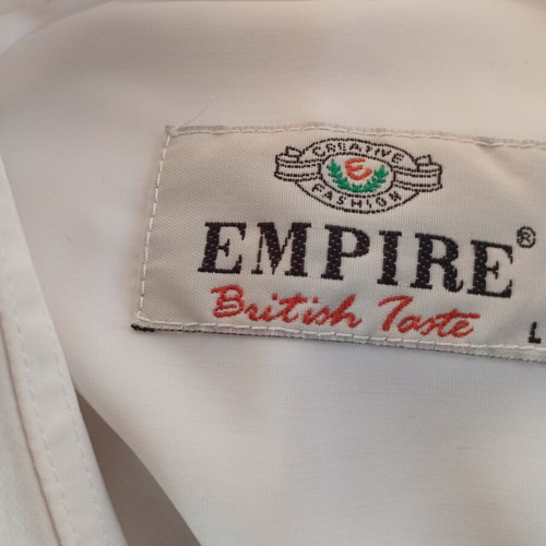 Empire white shirt large, like new, loose fit