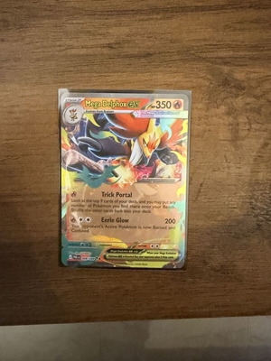 Mega Delphox PBL 008 card new condition