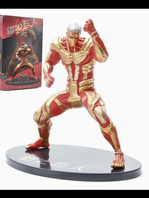 Φιγούρα Armored Titan από το Anime Attack On Titan καινούργια