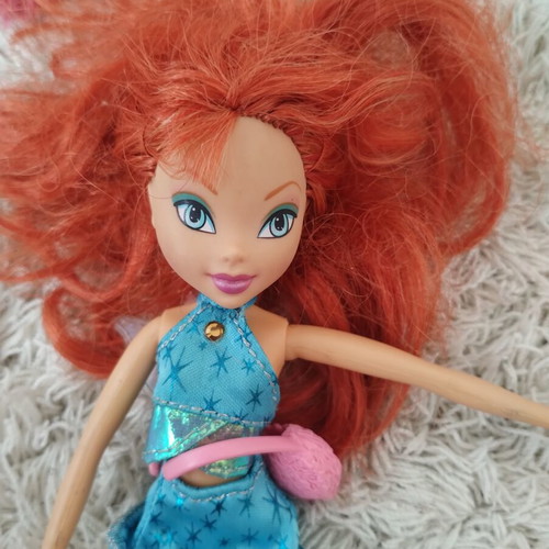 Winx Club Bloom Charmix doll used, collectible from 2005