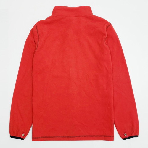The North Face fleece zip jacket size M like new, red