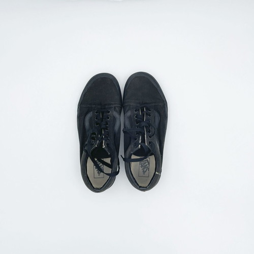 Vans Old Skool black shoes used, size 43