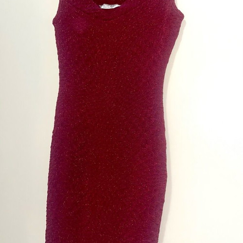 Miss Selfridge burgundy dress new, size S
