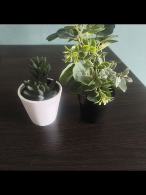 Fake plants like new, set of 2