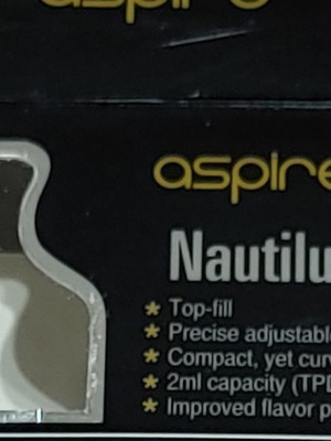 Aspire Nautilus 2 glass and O rings used, set of 2 pieces