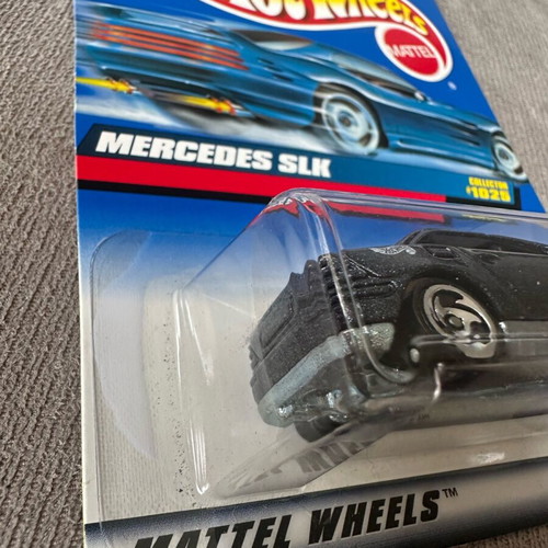 Hot Wheels Mercedes SLK black new mainline 1999 model