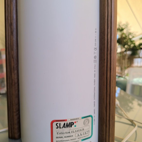 Slamp Flavour S-Tube table lamp by Samuel Parker, Italian design