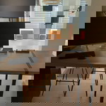  BoConcept: Γραφείο-Βιβλιοθήκη-Reception και 5 Ψηλά Καθίσματα / Σετ ή μεμονωμένα