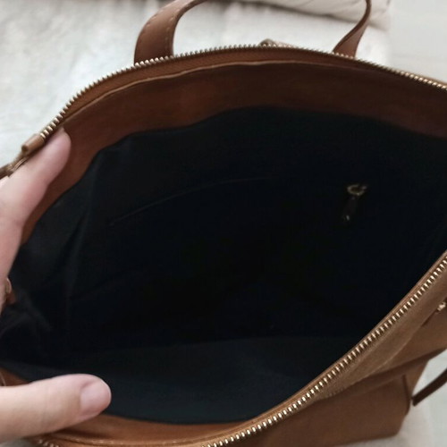 Thiros backpack in brown color like new
