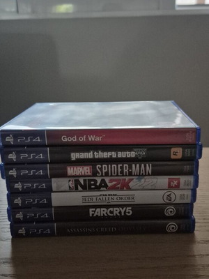 PS4 games used, Greek editions included