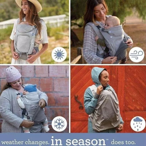 Infantino In Season Layer Grey baby carrier used