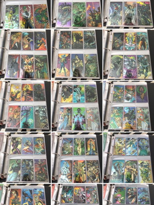 Wildcats ‘94 Widescreen Set 95 Basic Cards + D1,D5,D6 + P2,P7,P9 New