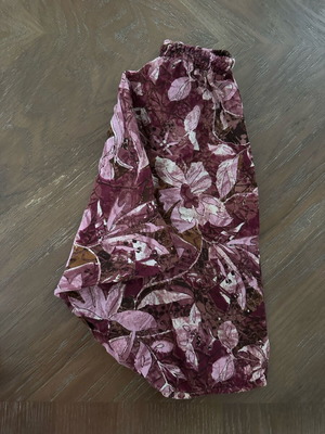 Children's Floral Salvari Pants like new, size 98 cm, purple