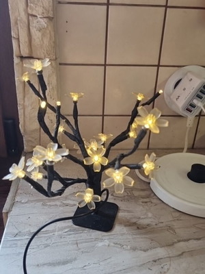Decorative lamp Dutch for festive table with USB power used