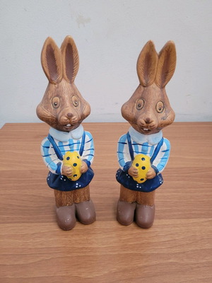 Διακοσμητικά λαγουδάκια, σετ 2 τεμαχίων