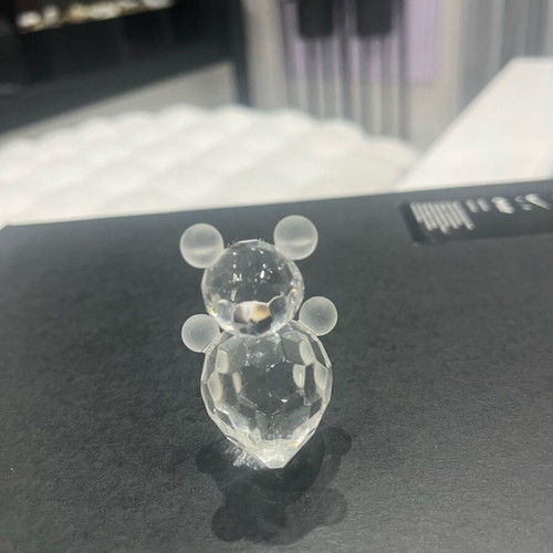 Glass miniature bear decoration