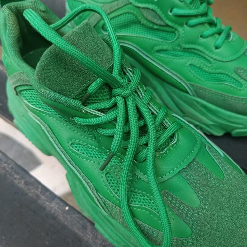 Marquiiz Sneakers n38 new, green athletic shoes