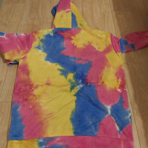 Women's thin multicolor hoodie size M like new