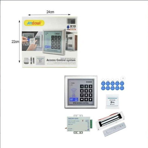 Andowl Electric Lock System with Code & RFID Tags Q-MJ006 new