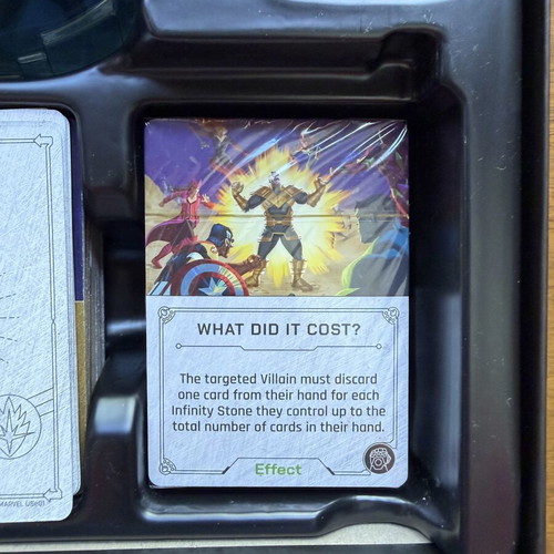 Marvel Villainous Infinite Power board game like new
