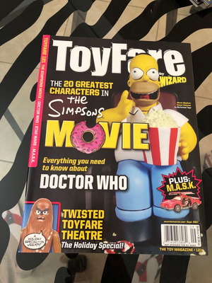 ToyFare Magazine 121 καινούργιο με εξώφυλλο The Simpsons