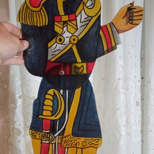 Pasha shadow theatre figure like new, height 80cm