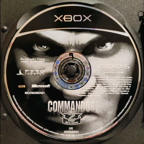 Commandos 2 Men of Courage Xbox used