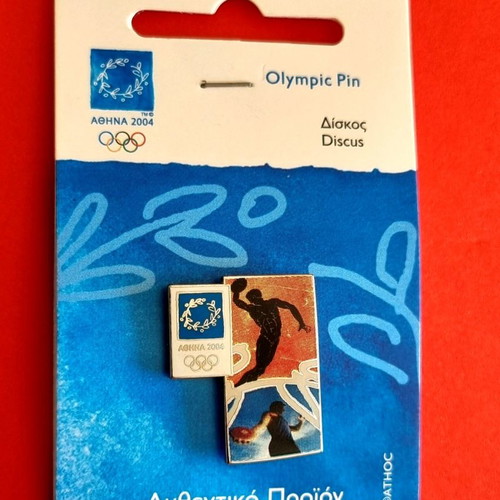 Olympic pins Athens 2004 new, set of 9 pieces