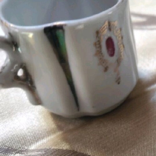 Limoges small coffee cups used, 1950s, set of 2