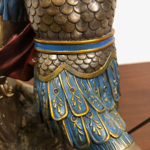 Achilles statue like new, height 39cm