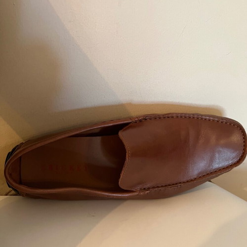 Avvento Men's leather casual shoes new, tan size 42