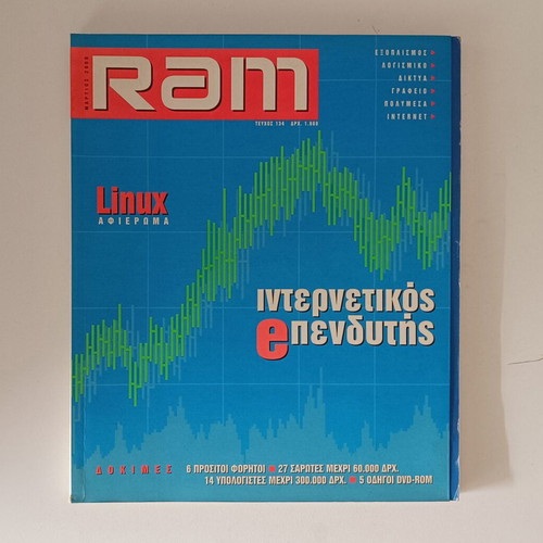 RAM Issue 134 March 2000 like new