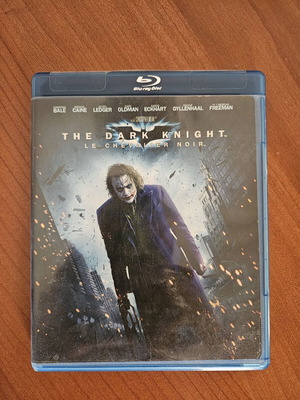The Dark Knight double Blu-Ray like new with English, French, Spanish subtitles