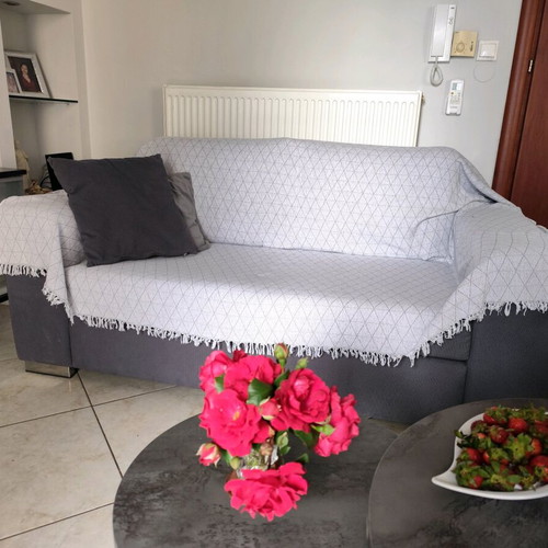 Sofas three-seater, two-seater and armchair like new