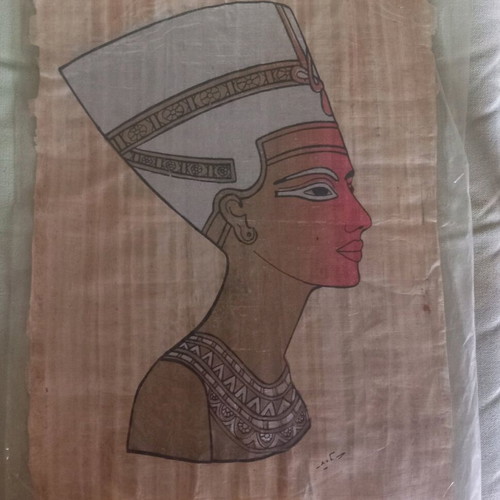 Papyrus from Egypt used, in good condition