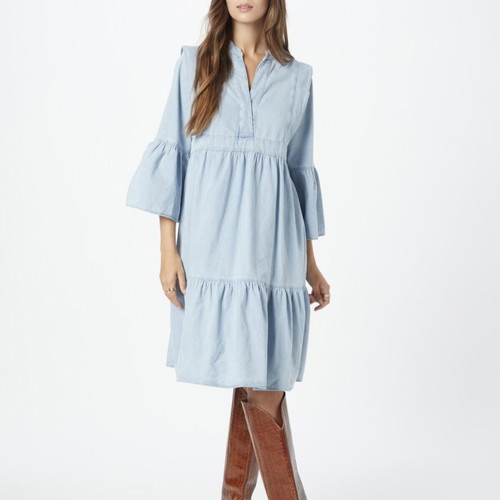 Drykorn for Beautiful People denim dress like new, sizes L/XL, blue