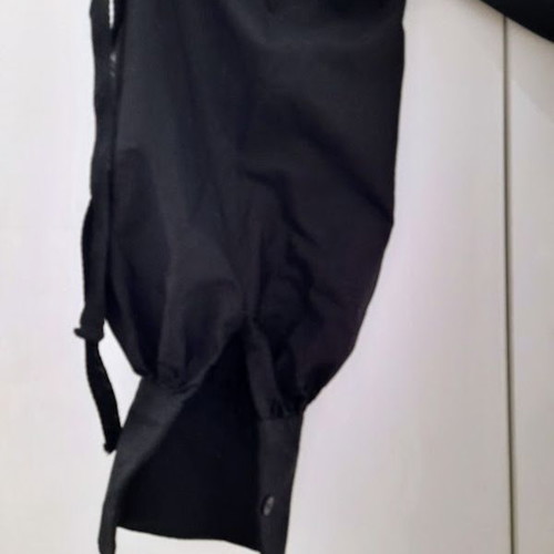 A.L.E. asymmetrical black blouse size M like new
