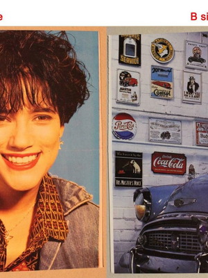 Martika magazine insert poster like new