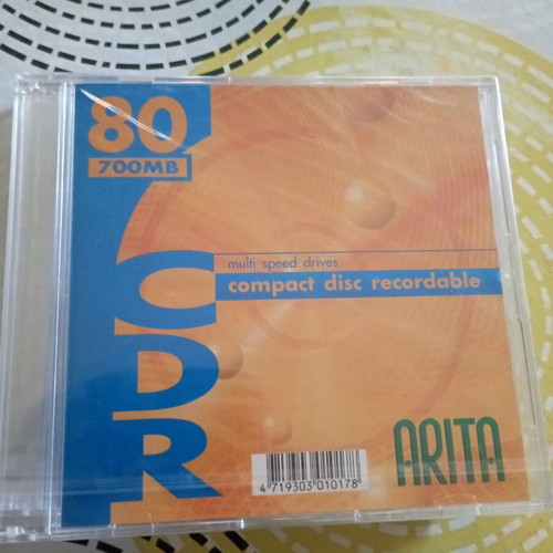 Arita CD-R blank pack of 4 new 700MB/80 min
