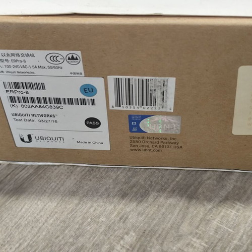 Ubiquiti EdgeRouter PRO ERPro-8 router like new
