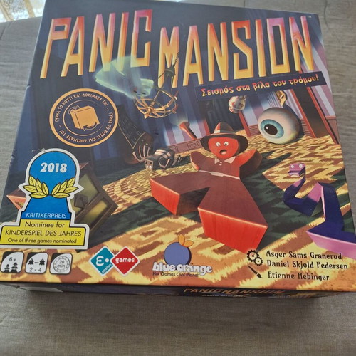 Panic Mansion board game like new, 6+ players 2-4