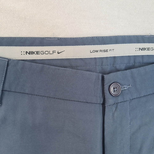 Nike Golf men's pants used, size W34 L29, low rise fit, blue